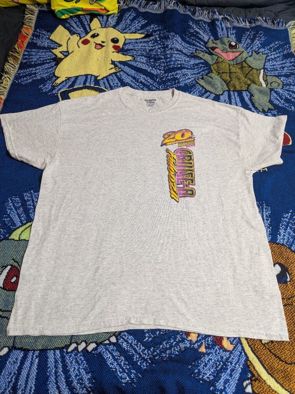 2014 Cruise-A-Palooza Car Show Gray T-Shirt.  In good condition, size XL.